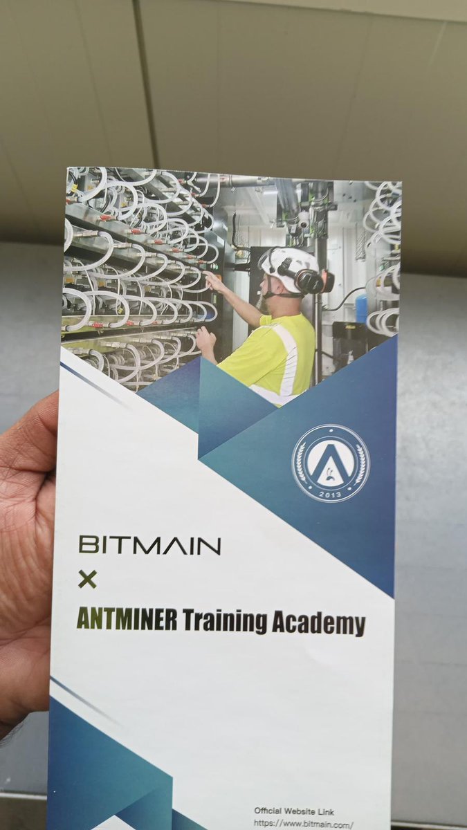 GoldingenTech's tweet photo. Meet team https://t.co/Wk2b7DbZGI at the Muscat Bitmain's WDMS Global. Discuss our mining sites design and deployment expertise, as well as our outstanding service quality. Special photo of Mr.Krumins on the Bitmain Training Academy badge, a testament to our team's excellence! https://t.co/Q2GJxDpUD5