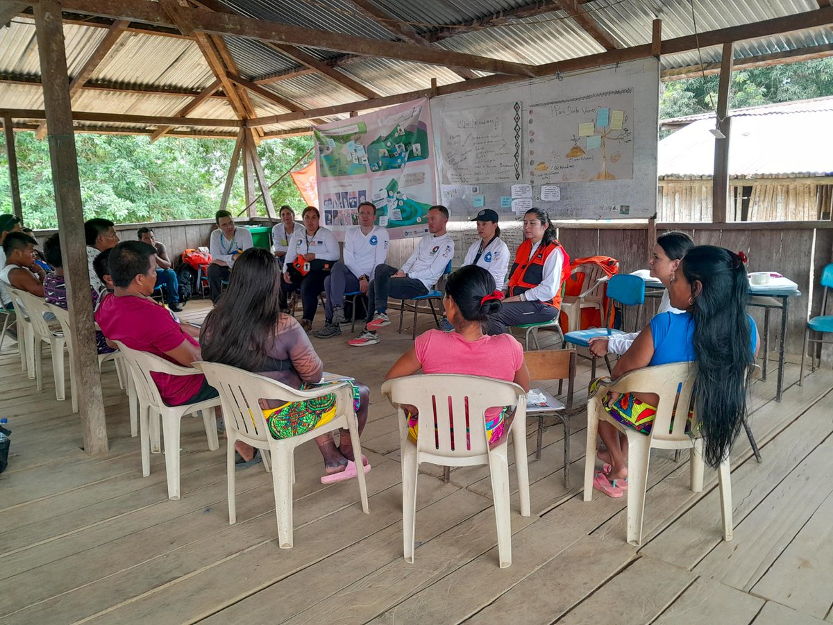 Indigenous people in Colombia represent 4% of the total population but 35% of the victims of the armed conflict. The EU funds ConsorcioMIRE+ to continue supporting them so they can access water, food, basic services, and education.