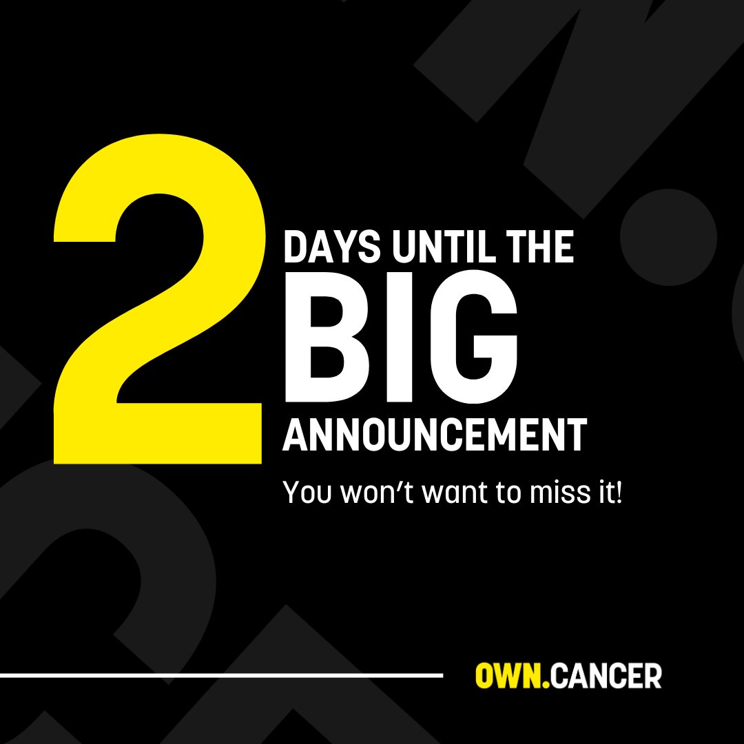 The Arthur J.E. Child Comprehensive Cancer Centre is more than just a building. It is an ambitious dream, a beacon of hope.⁠ In two short days, we're sharing a BIG announcement that will turn this dream into a reality. ⁠ Join us on April 1 to help us #OWNCANCER!