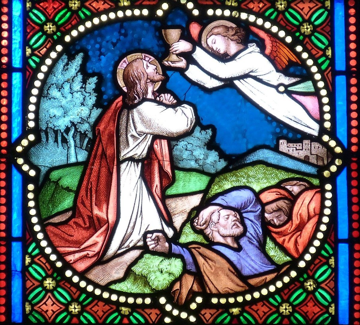 "Padre, si es posible, aparta de Mí este cáliz."

#HágaseTuVoluntad #Getsemaní #JuevesSanto