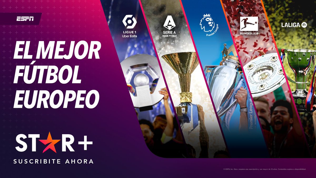 Domingo #FUTBOLxESPN y Star+⚽️ Lorient 🆚 Brest Strasbourg 🆚 Rennais OM 🆚 PSG Liverpool 🆚 Brighton M. City 🆚 Arsenal Celta 🆚 Rayo Vallecano Alavés 🆚 R. Sociedad Augsburg 🆚 Koln Stuttgart 🆚 Heidenheim Bochum 🆚 Darmstadt Más info: bit.ly/3xcr2h0