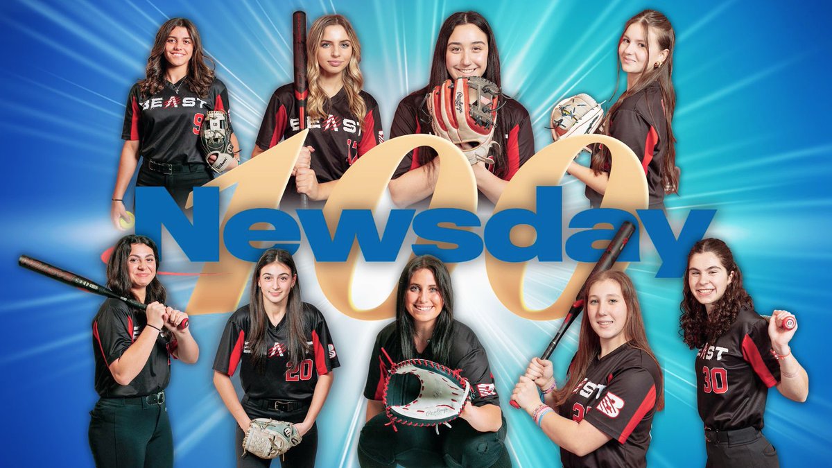 beastsoftballny's tweet image. ‼️Nine 18U Gold Players Named to Newsday’s Top 100‼️🥎

#BeastSoftballNY #TeamBeastNY #NewsdayTop100