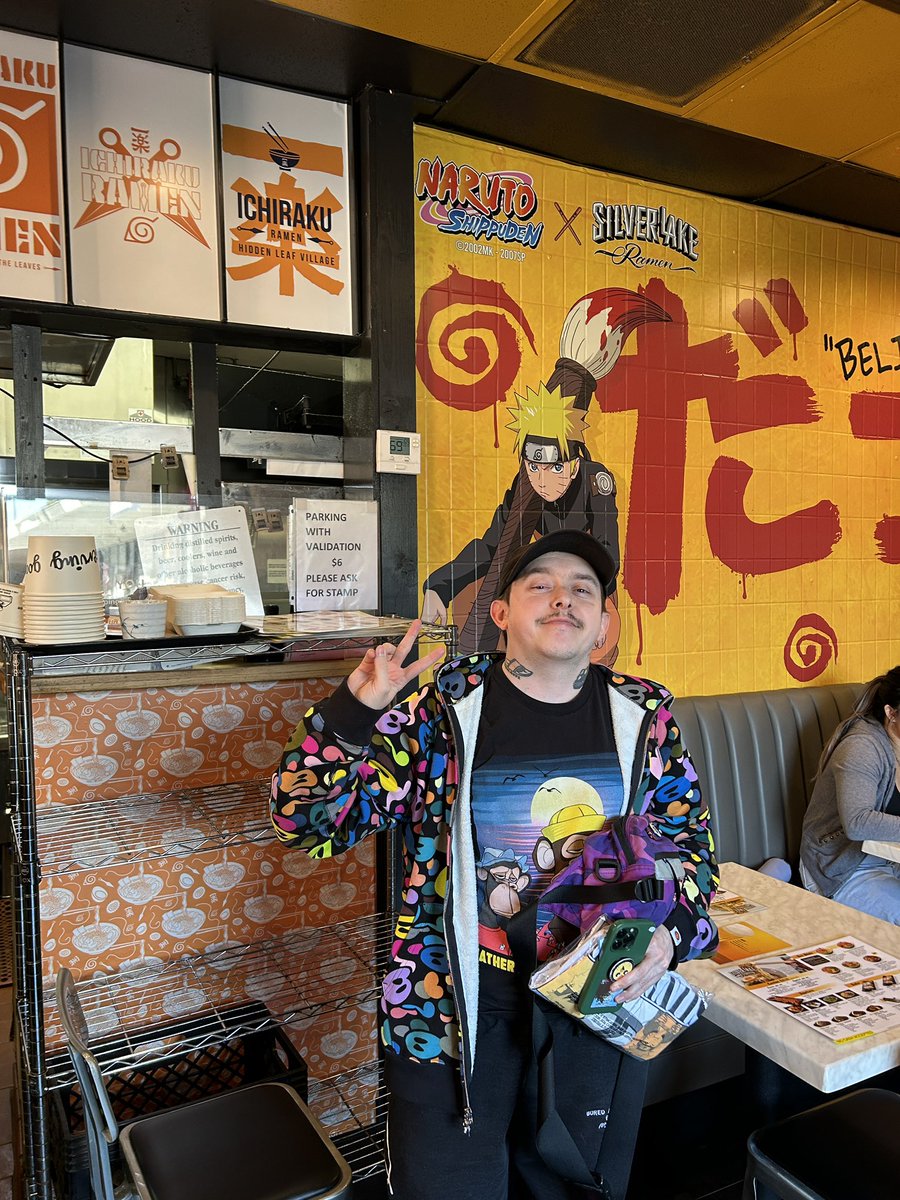 Had the pleasure of checking out the first ever Naruto ramen location in the US. Huge shout out to @AndyTheNguyen for inviting us! The food and set up was amazing! Be sure to check out this limited time ramen experience when it’s open to the public from March 30th to July 7th 🍜