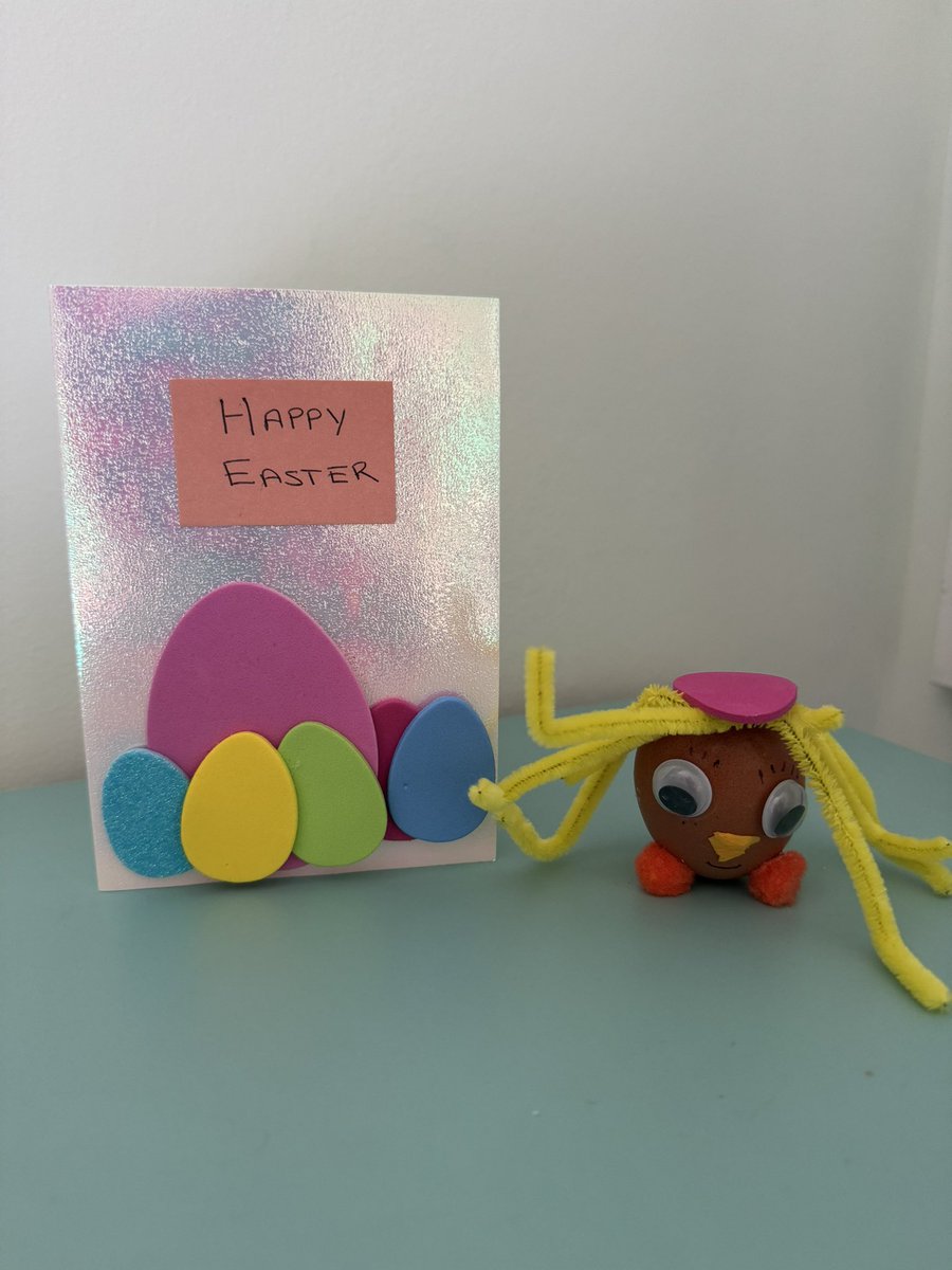 The patients at Bluebell have been busy making Easter cards and decorating  eggs. #EasterFun #crafts @Michellepennin @lizamcil @MelissaHarri36