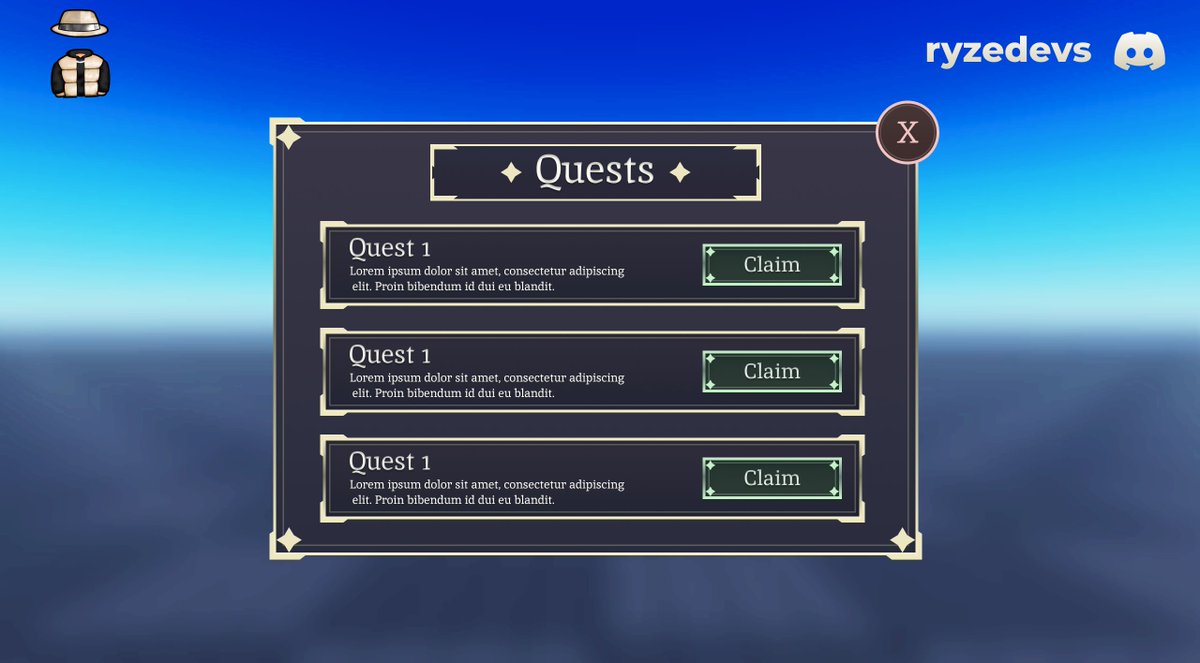 ❓ Genshin Impact Quests UI. 📌 Who wants this to be a free UI pack? lmk. 🏆 #ROBLOX #RobloxDev #RobloxDevs #RobloxUI #robloxart #RobloxUGC #robloxcommission #RobloxCommissions #RobloxFreeUGC #RobloxComms #RobloxDeveloper #RobloxDevEx #uiuxdesign #robux #figma #photoshop #art