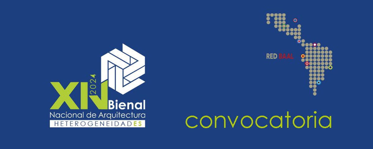 El Colegio de Arquitectos de Venezuela (CAV) y la Red Latinoamericana de Bienales de Arquitectura (REDBAAL) se complacen en presentar la décimo cuarta edición de la Bienal Nacional de Arquitectura (XIV BNA).
Más información: buff.ly/4awy0Me