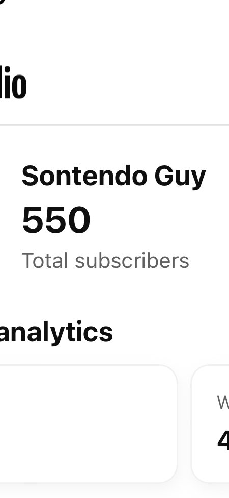 WOOOOOOO 550 subscribers thank y’all so much