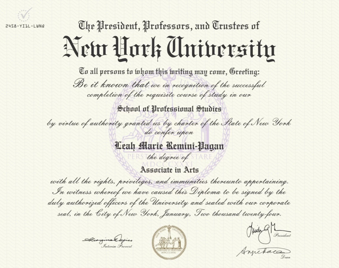 Three years ago, I embarked on a terrifying journey: becoming a college student at the age of 50 after only having an 8th-grade education and spending 35 years in a totalitarian cult.

After three years of hard work, long nights, tears, and wanting to give up so many times, I