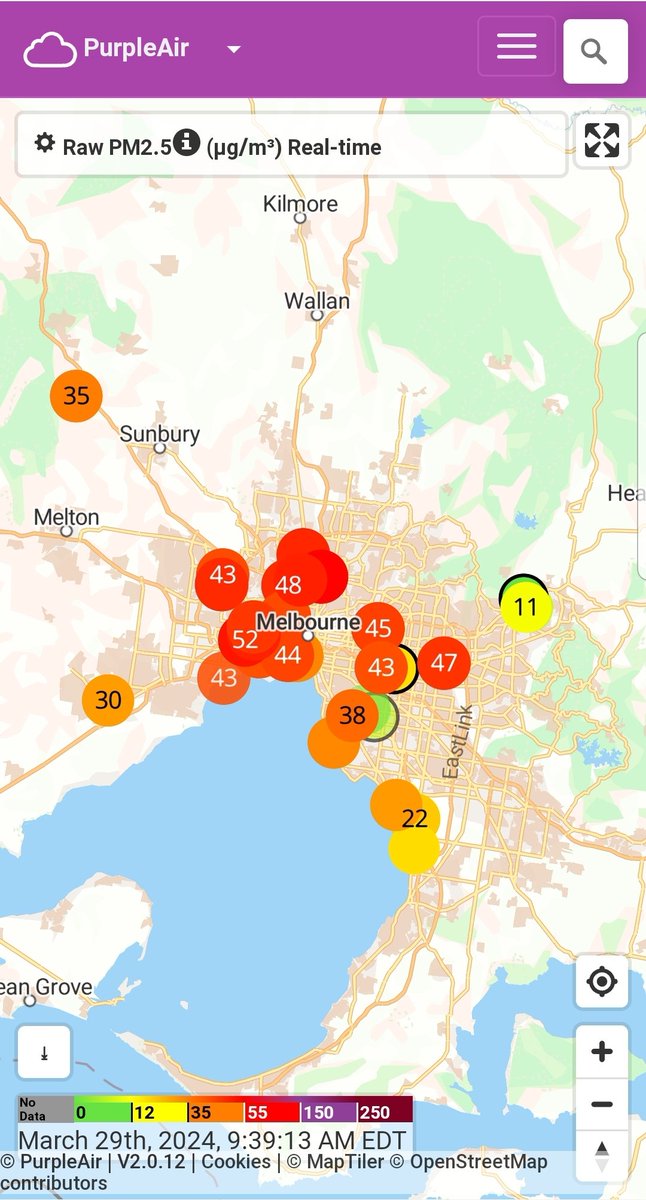 There is no safe level of PM2.5 particle pollution. @FFMVic are affecting the health of Victorians for no good reason.