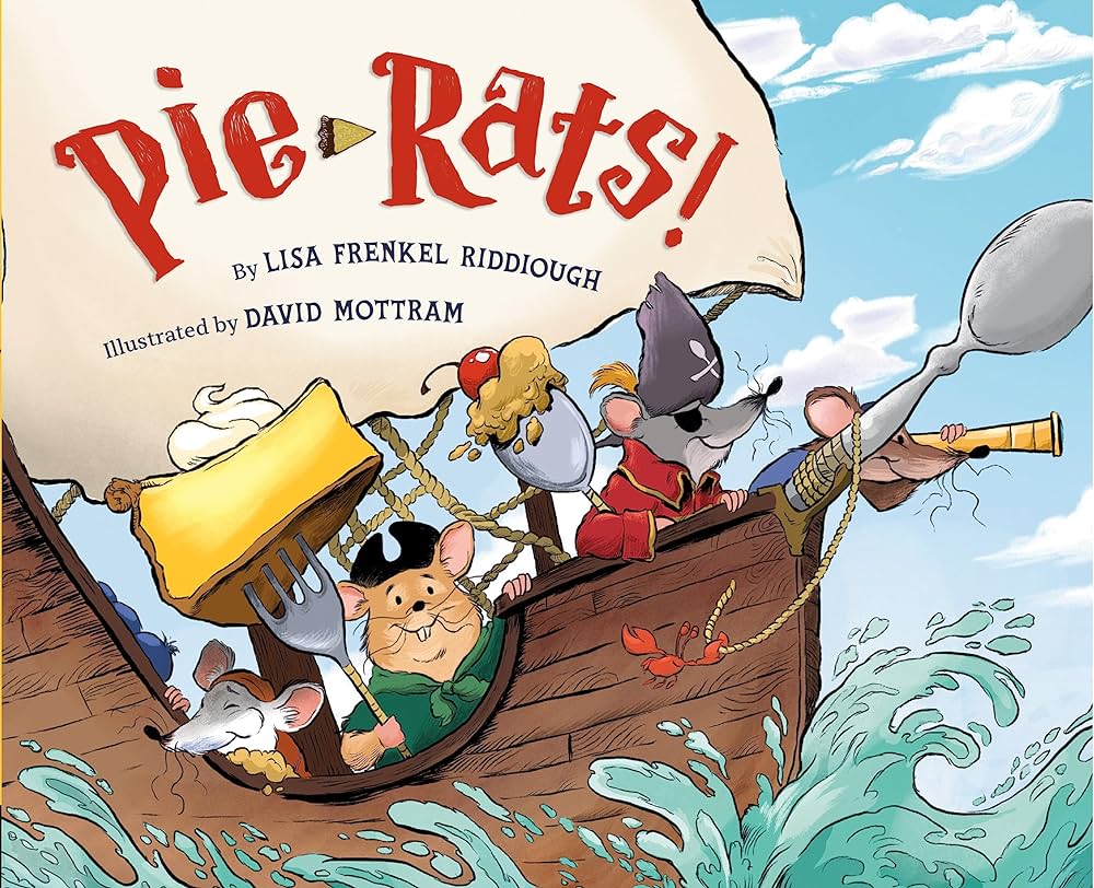 Swashbuckle your way to Face in a Book this Saturday, March 30 from 11-1 to meet @LisaRiddiough, author of Pie-Rats! Line up for your Pie-Rat nickname, enjoy rollicking stories and delicious dessert – and go home with some booty! @VikingChildrens @SCBWINorthCal @EDHTownCtr