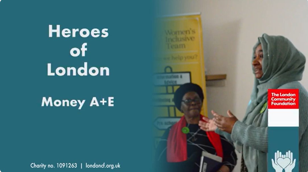 Meet Esther and Tanzila from @MoneyAandE - some of our #HeroesOfLondon. As part of #FinancialLiteracyMonth, let's shine a light on the work of small charities like Money A+E among London's communities, during the cost-of-living crisis and every day. youtube.com/watch?v=Whu5xr…