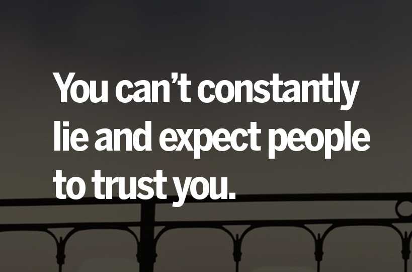 Salespeople that lie to their customers will never be great salespeople, no matter how much they sell.