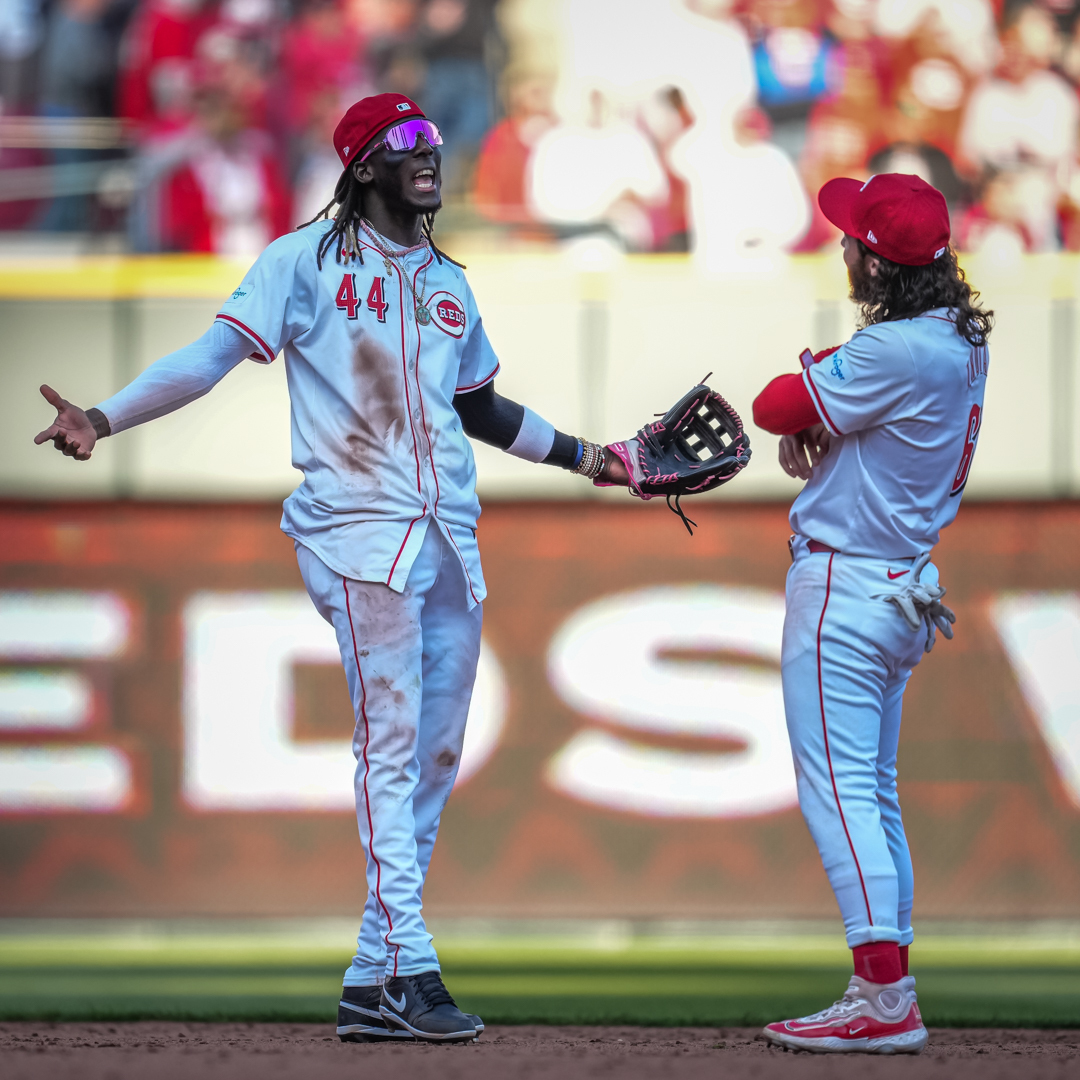 Reds's tweet photo. Elly and Indy's win celly >>>> 

@ellylacocoa18 ╳ @JonathanIndia https://t.co/D7xaJ49LoK