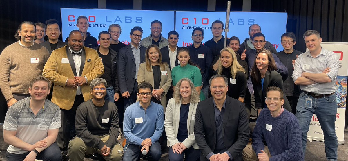 Congratulations to all the <a href="/c10labs/">C10 Labs</a> cohort teams on our inaugural #demoday! It's amazing to see how far your #ai-first ventures have come--this is only the beginning for you!