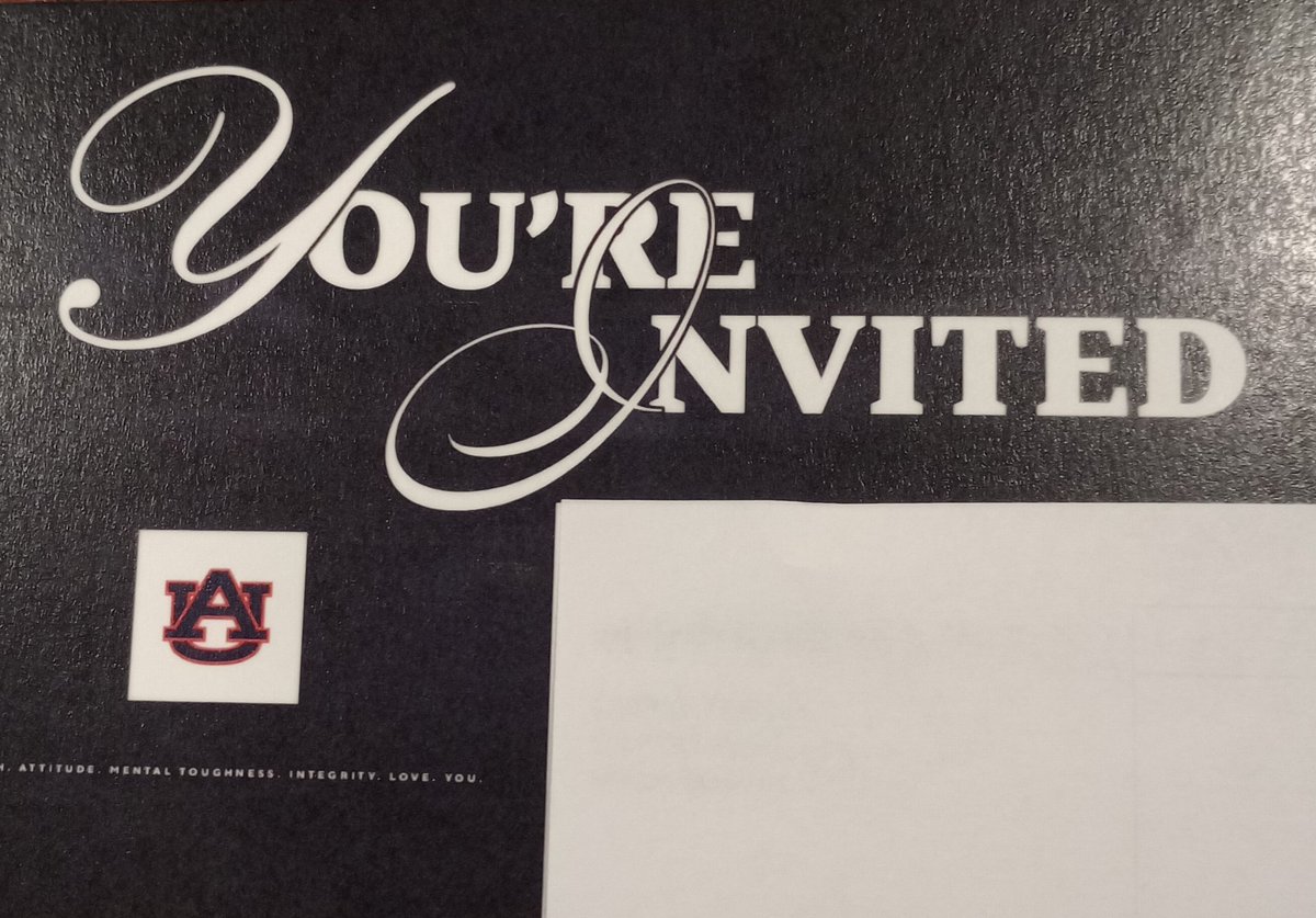 Thank you @AuburnFootball for the invite! @CoachThornton61 @CoachCox65