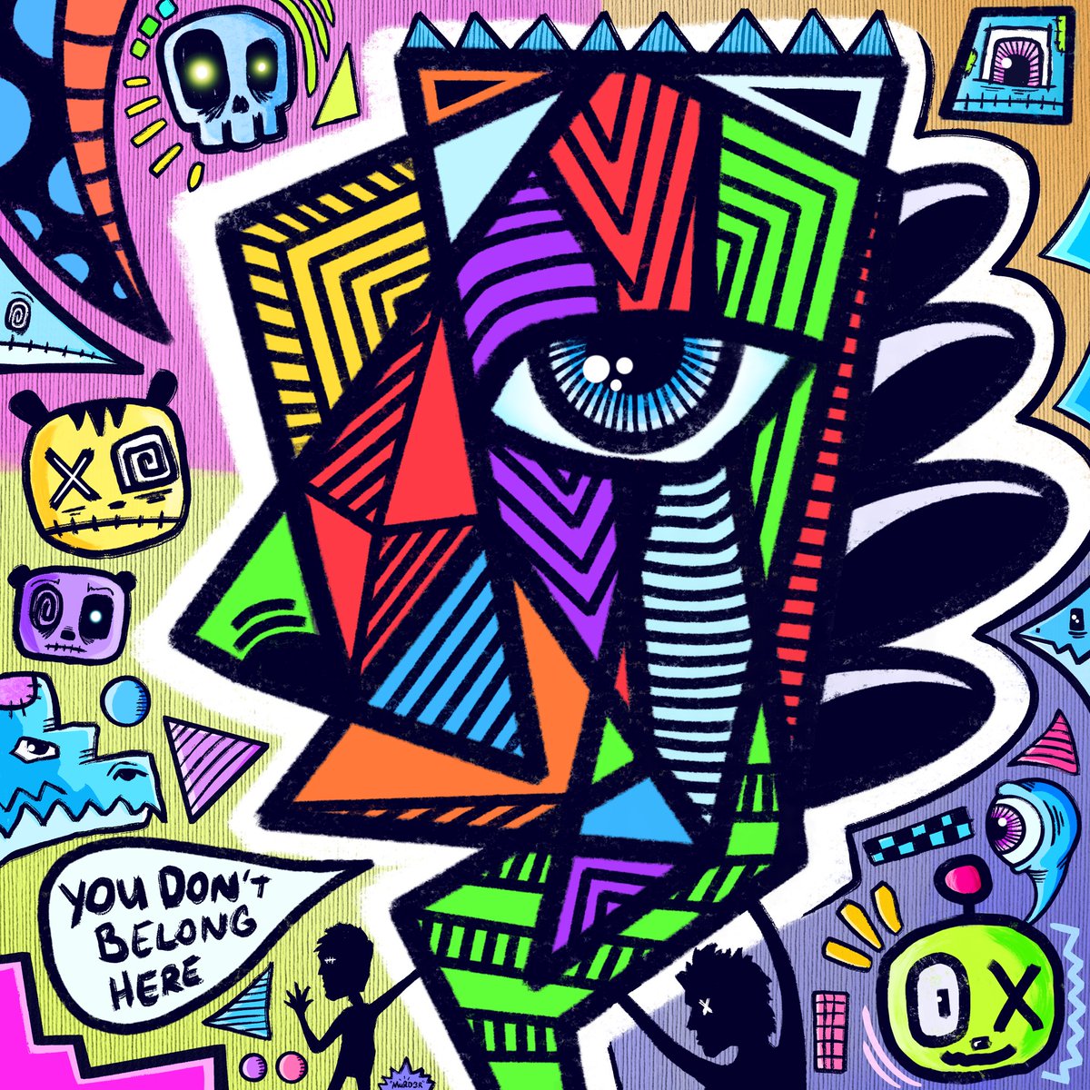 There are less than 5 days remaining to pick up an edition of "Go Home"

Open edition - 3.33 tezos 

💙🖤🔪🌈💀🖤💙

Link below