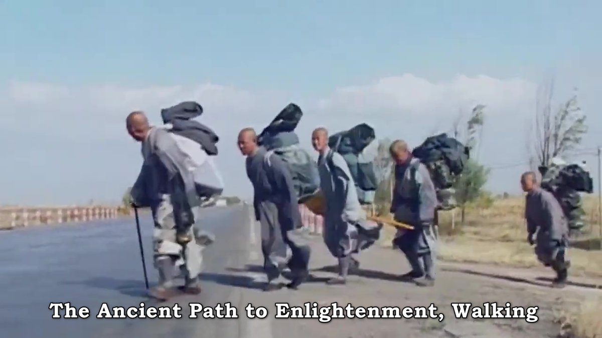 dharmadocus's tweet image. The Ancient Path 9-11, Walking. Three videos in a series of films looking at strict Vinaya traditions monks in China. dharma-documentaries.net/the-ancient-pa… #Dharma #China #Dhutanga #Mahayana #Monks #Vinaya