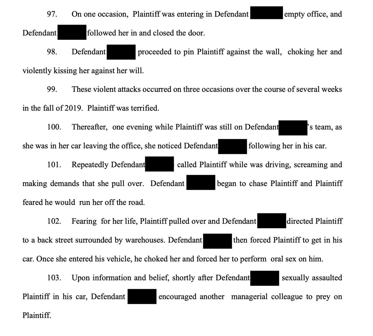 .@AIL_NILICO defines itself by its supposed support of the US labor movement. Yet heres a complaint filed in state court today against it by a worker alleging repeated sexual assault & rape in the workplace. This isn't the only case & AIL keeps hiring union-busting @Littler.