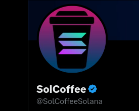 And here's the new Twitter Blue checkmark next to our name!

$COFFEE