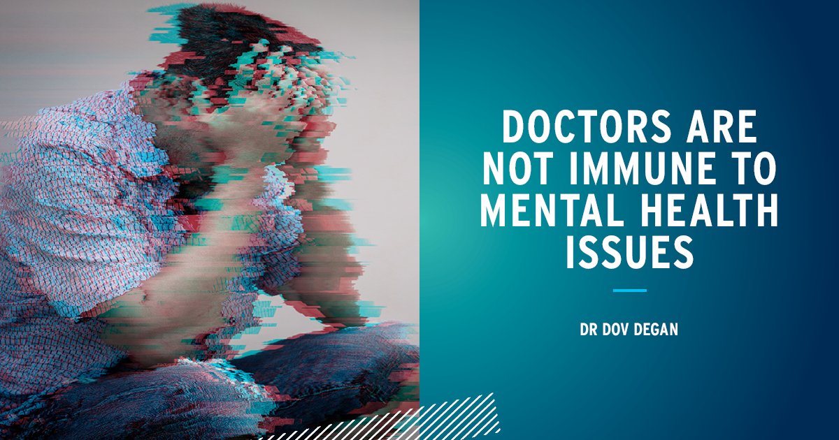 .@beyondblue research reveals that mental illness is higher amongst doctors and medical students than mainstream society. Nephrologist and general medicine physician Dr Dov Degen explains why we need to start conversations to foster real culture change: amav.me/vicdoc