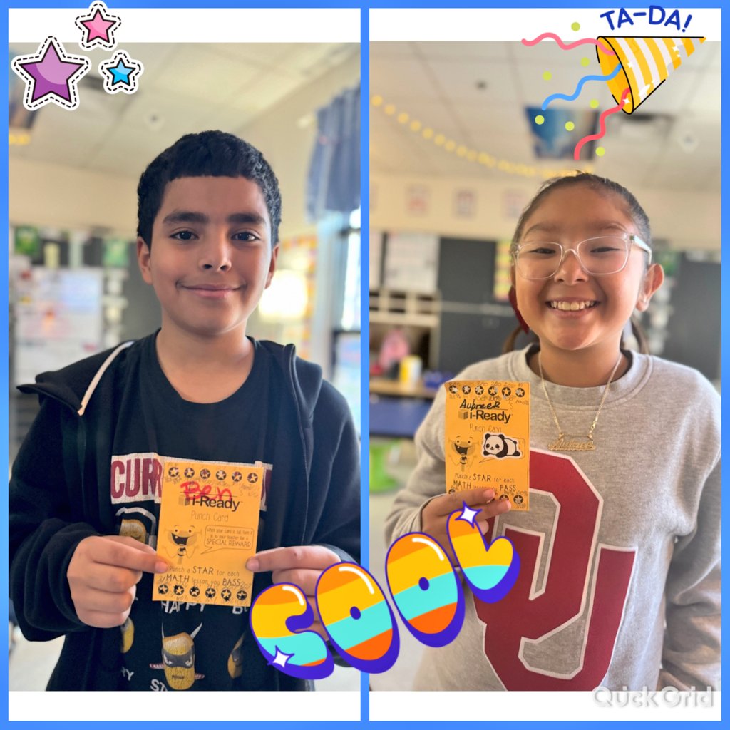 SFBashlia's tweet image. Ms.Finley's 5th grade scholars rocking their IREADY MATH this week! 🎉 #ShootForSuccess
@Southgate_Gator @iReady
@CurriculumAssoc @GISDMath @GISDTLD