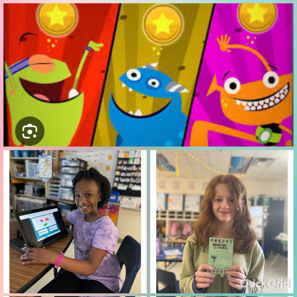 SFBashlia's tweet image. Ms.Finley's 5th grade scholars rocking their IREADY MATH this week! 🎉 #ShootForSuccess
@Southgate_Gator @iReady
@CurriculumAssoc @GISDMath @GISDTLD