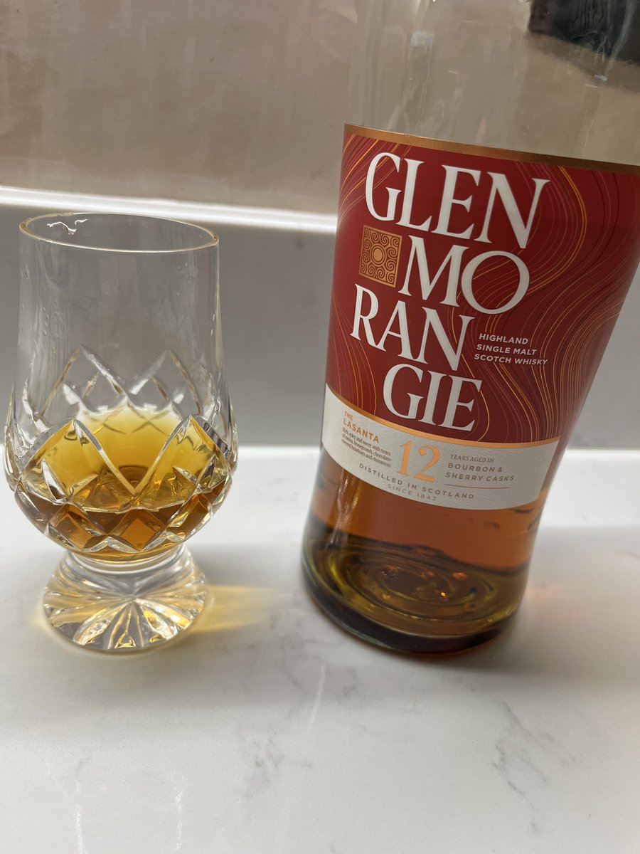 2nd one for #maundythirsty is the timeless classic @TheGlenmorangie Lasanta