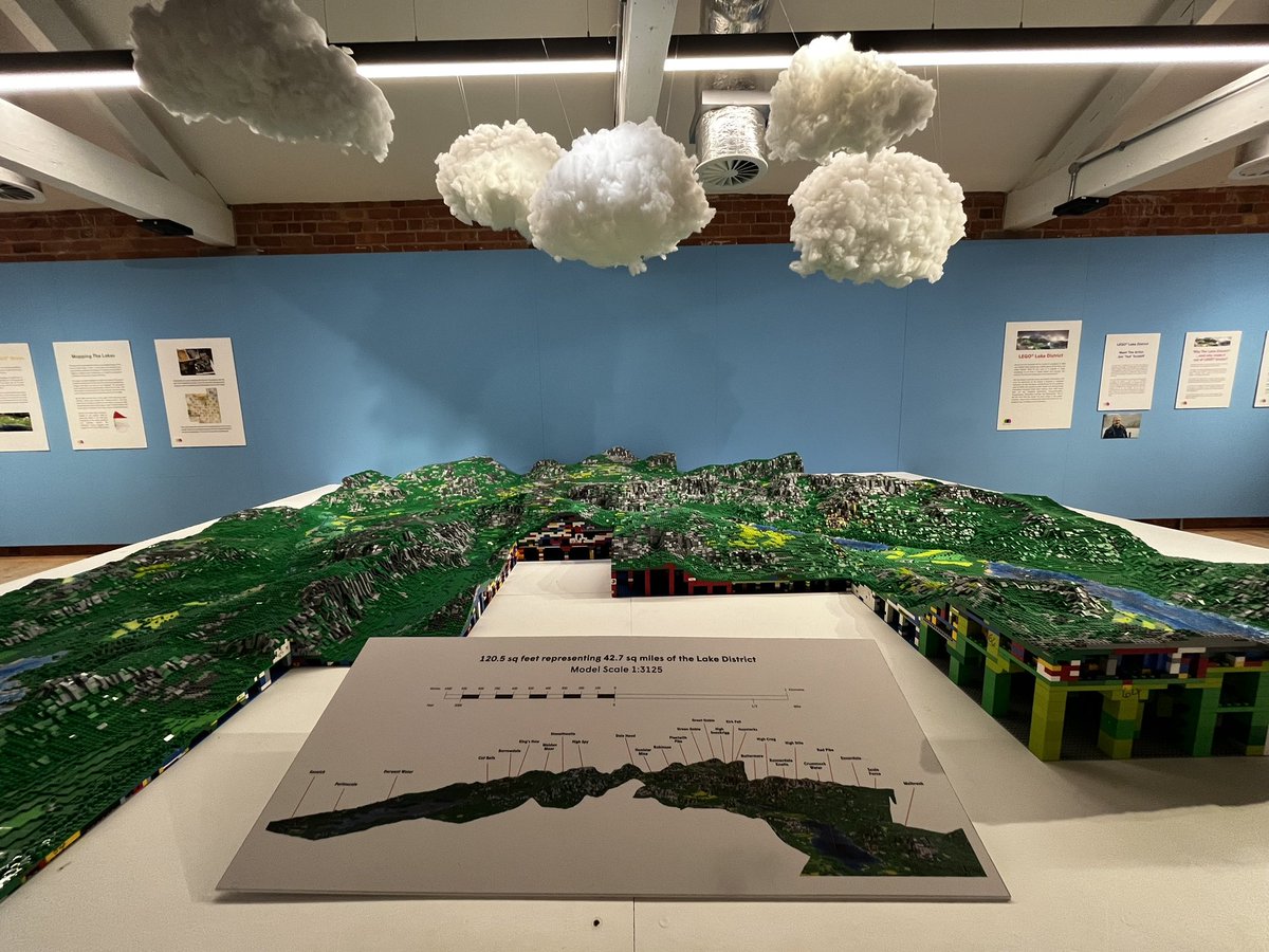 A flying visit to @MuseumofMaking in #Derby today. Loads to enjoy, including the shop featuring lovely work by local makers and a great cafe, but especially enjoyed this photo of the APT and the amazing #LEGOLakeDistrict by Jon ‘Tod’ Tordoff