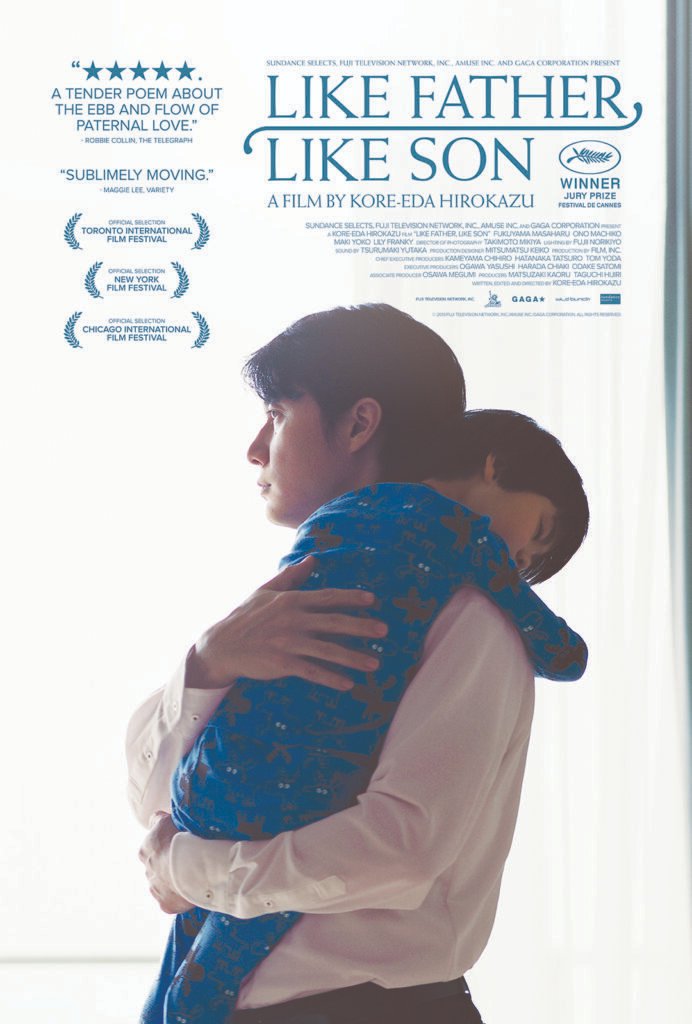 This film directed by Japanese master Hirokazu Kore-eda, tells the story of Ryota, a successful workaholic businessman who he learns that his biological son was switched with another boy after birth. bit.ly/4ayFM8o #Inlettheatre #filmnight @CityofPoMo