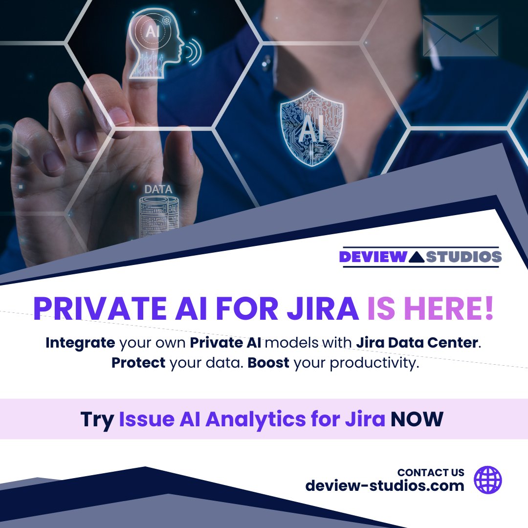 🚀 Integrate your #PrivateAI model with #Jira Data Center! 🚀

We're thrilled to announce the launch of the Private AI Mode feature in Issue AI Analytics for Jira. Private AI mode allows you to integrate ANY private AI engines and LLMs that you host within your premise. 

Why…