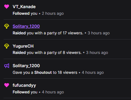 Stream Ended! I also reached 270 followers! omg <3

Thanks for those who dropped by and lurked on my stream.  I will try to stream later again huehue💕

Thanks for the raid @YugureFPS &amp; <a href="/Solitary1200/">ˢᵒˡⁱᵗᵃʳʸ</a>

We raided @LumiAmai check her Honkai Star Rail stream right now!  ✨