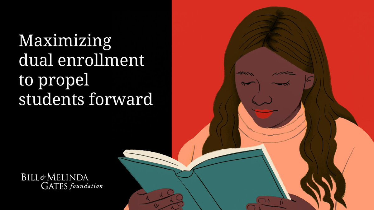From completing high school to enrolling in college and getting a degree—expanded access to high-quality dual enrollment supports students in discovering their path forward and flourishing in their future.
#DualEnrollment #EdEquity

usprogram.gatesfoundation.org/news-and-insig…