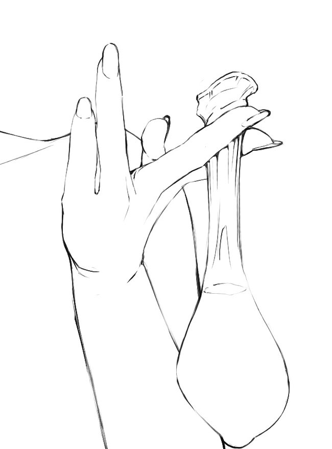 なかなかいい感じに描けた♡♡ 