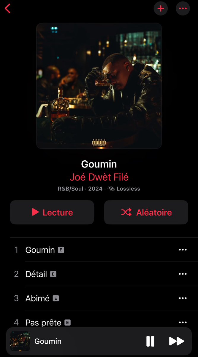 LE NOUVEL EP DE @JoeDwetFile « GOUMIN » EST À VOUS 🤧 Bravo mon frère, félicitations à toute l’équipe ❤️