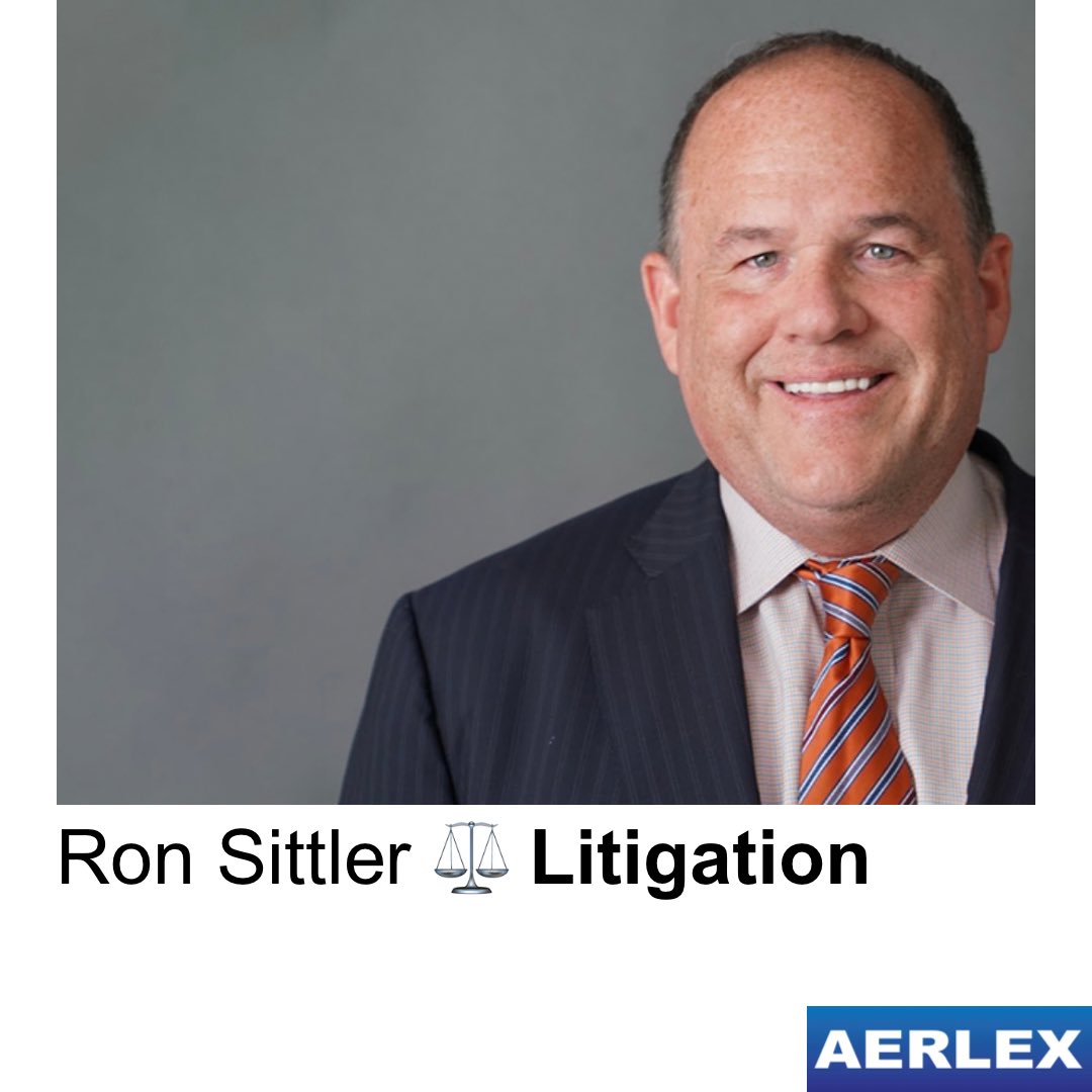 #RonSittler joins #Aerlex Law Group with 26yrs of legal experience, excelling in #litigation & counsel. A 6-time Southern California Super Lawyer & noted entertainment lawyer by The Hollywood Reporter 🛩️ Learn more about Ron here: aerlex.com/attorneys/ron-… ✈️