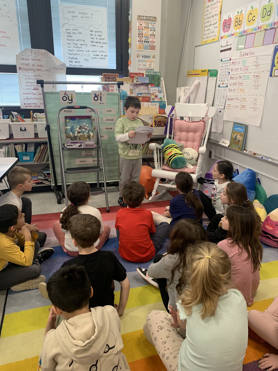 Students did an AMAZING job presenting their projects and answering questions from their classmates 🤩