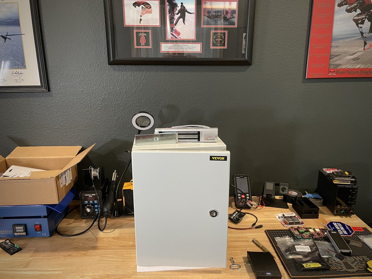 tweathers_sec's tweet image. When we were asked to do a Physical Security CTF and giveaway at @HackSpaceCon, I may have got a little too excited. Will you crack the code and earn your raffle ticket? We will be giving away a seat to PPE and some awesome tools from @SerePick and PPE.