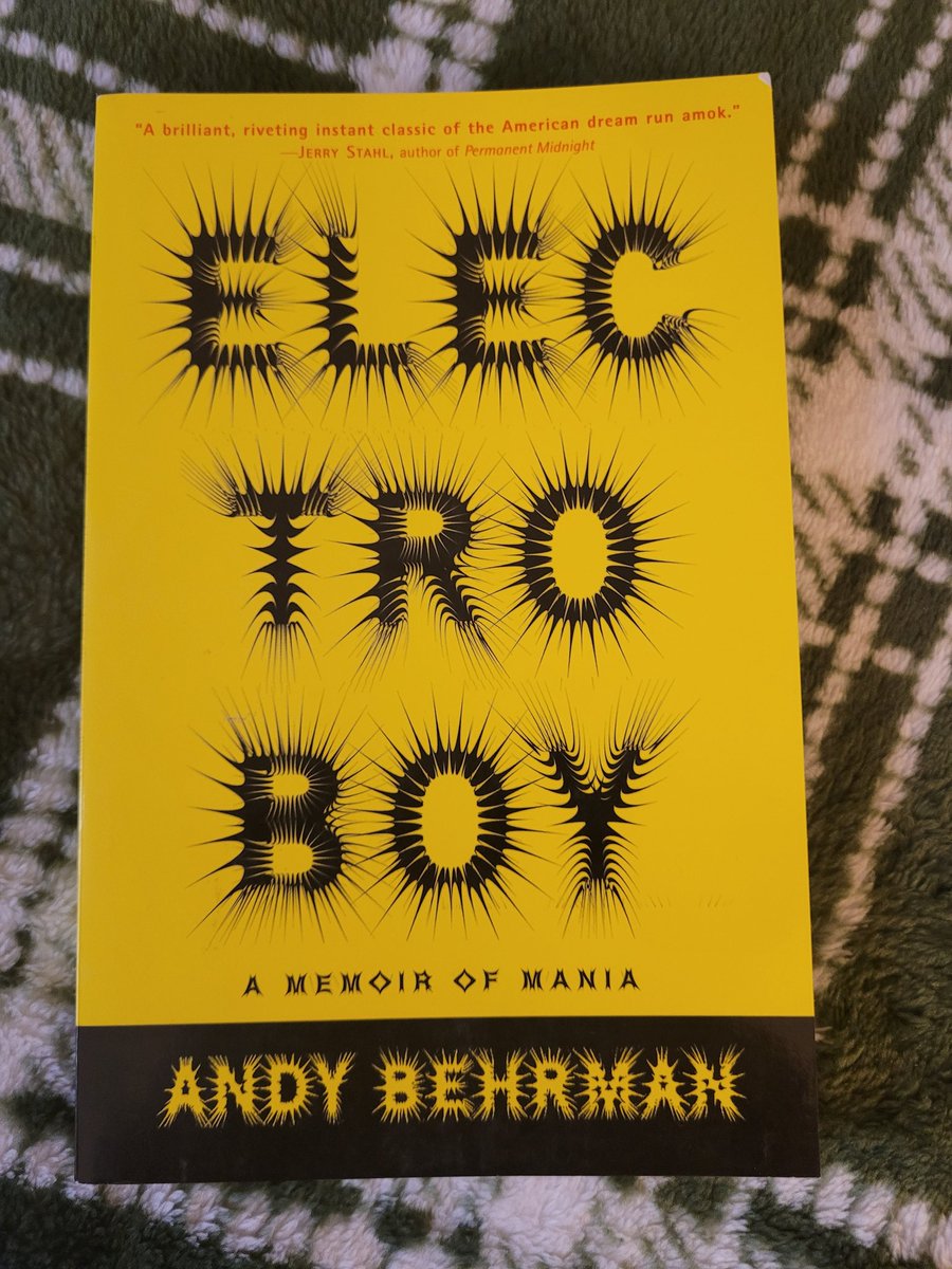 Got my copy of 'Electroboy' from @electroboyusa today. Looking forward to reading about his journey. Thanks for the autographed copy. I appreciate it. ✌️ Reach out to Andy if you'd like one, too. 🍿🚀🙏🏻