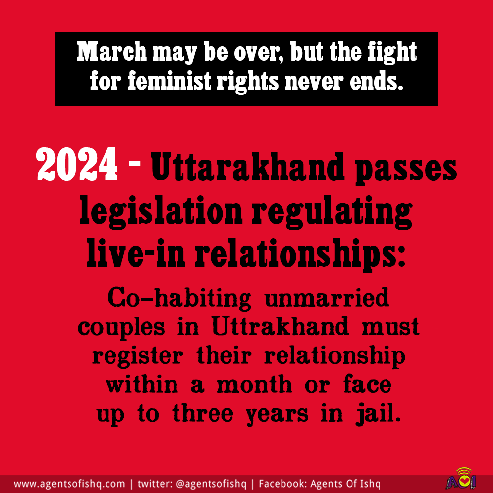 March may be over, but the fight never ends✊
#WomensRights #QueerRights #Laws #Feminist #FeminismIsForEverybody