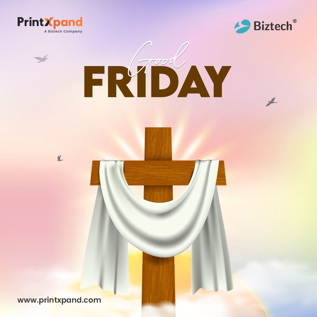 As we commemorate Good Friday, may we find solace in the message of hope and redemption it carries. 🕊️ May your day be filled with reverence, love, and profound reflection. 🕯️

#PrintXpand #GoodFriday #GoodFriday2024 #Jesus #Sacrifice #Faith
