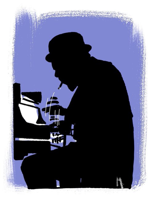 「piano sitting」 illustration images(Latest)