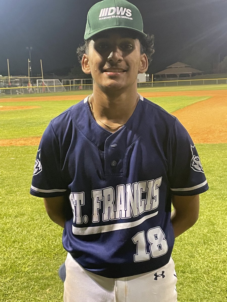 SFE with a 18-3 victory tonight. DWS Hitter of the Game-‘25 Austin Reed. DWS Pitcher of the Game- ‘25 Andres Garcia. *Reed went 4-5 with a HR, 5 RBI and 4 Runs Scored. *Garcia pitched 6 IP, 1 ER, 1 BB and 8 SO. ‘27 Sebastian Mora went 3-5 with 2 RBI and 3 Runs Scored.