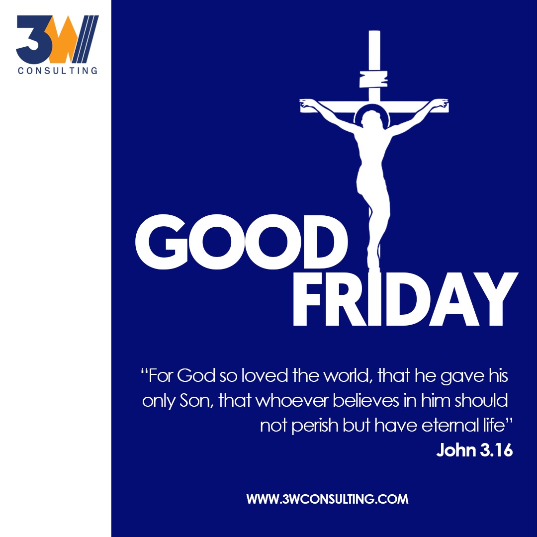 Reflecting on the solemnity of Good Friday – a time for contemplation, renewal, and gratitude. 

May this day bring you peace and blessings. 

#3WConsulting #3WC #3WGroup #GoodFriday #GoodFriday2024 #GoodFriday24 #lka #SriLanka