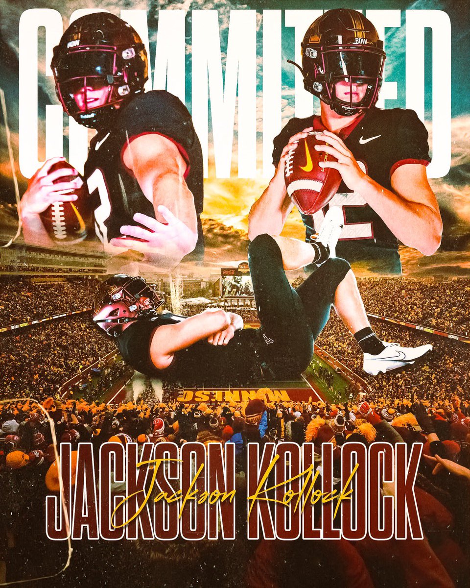 I’m blessed to announce that I’m committed to the University of Minnesota! #RTB #GoGophers @GopherFootball @Laguna_Football @CoachDanny10 @CoachHarbaugh @Coach_Fleck @CoachKOHara @GregBiggins @adamgorney @MohrRecruiting @johnshanahan71