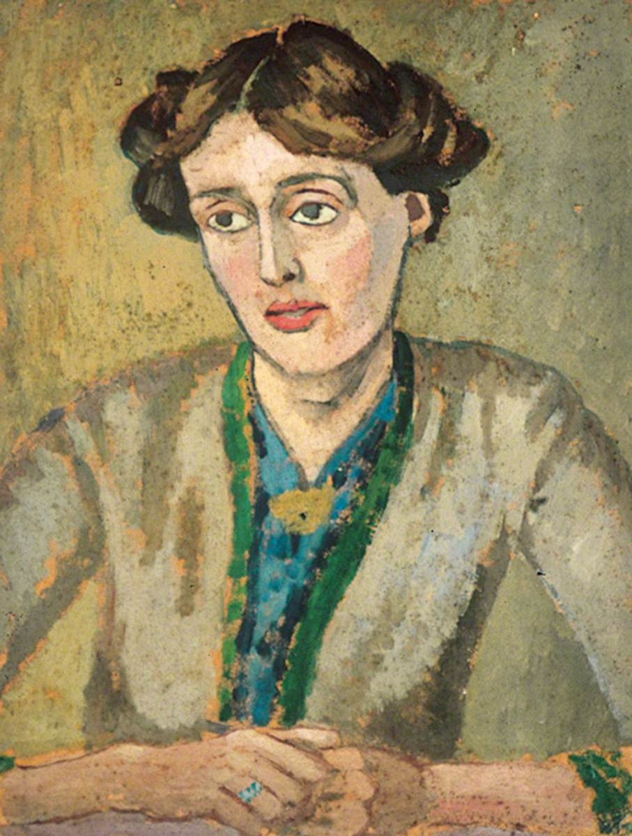 “A self that goes on changing is a self that goes on living” #VirginiaWoolf (25 January 1882 – 28 March 1941) Portrait of Virginia Woolf Roger Fry (1928)