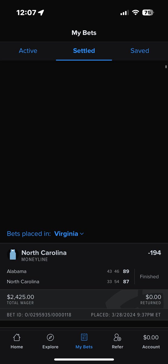 Im_Riizen's tweet photo. @UNC_Basketball @WellsFargo RJ Davis Send my money back. Str8 bum. https://t.co/PDNBYptQ4x