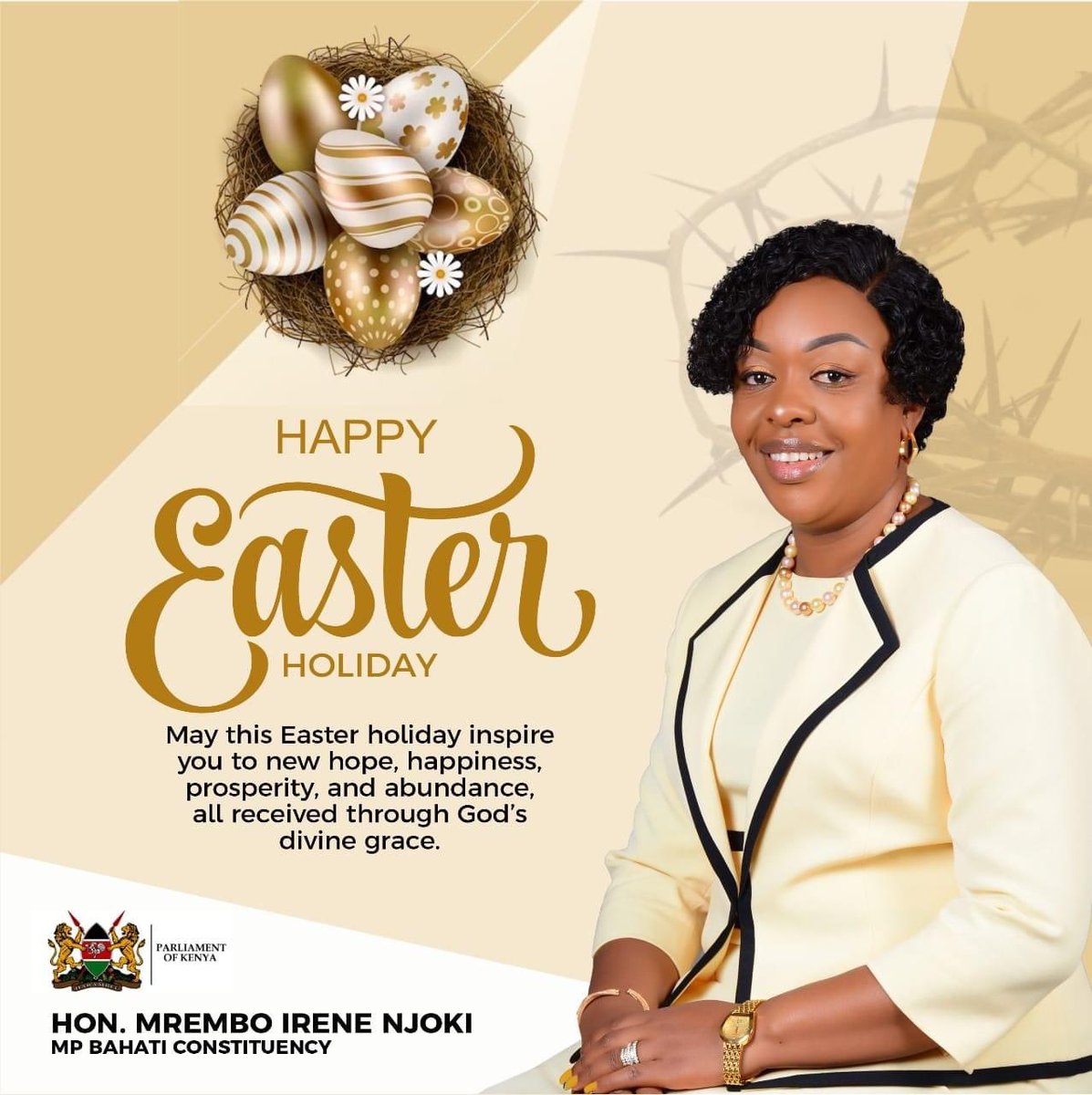 Happy Easter! Wishing you joy and blessings this holiday.🙏
#EasterHoliday2024