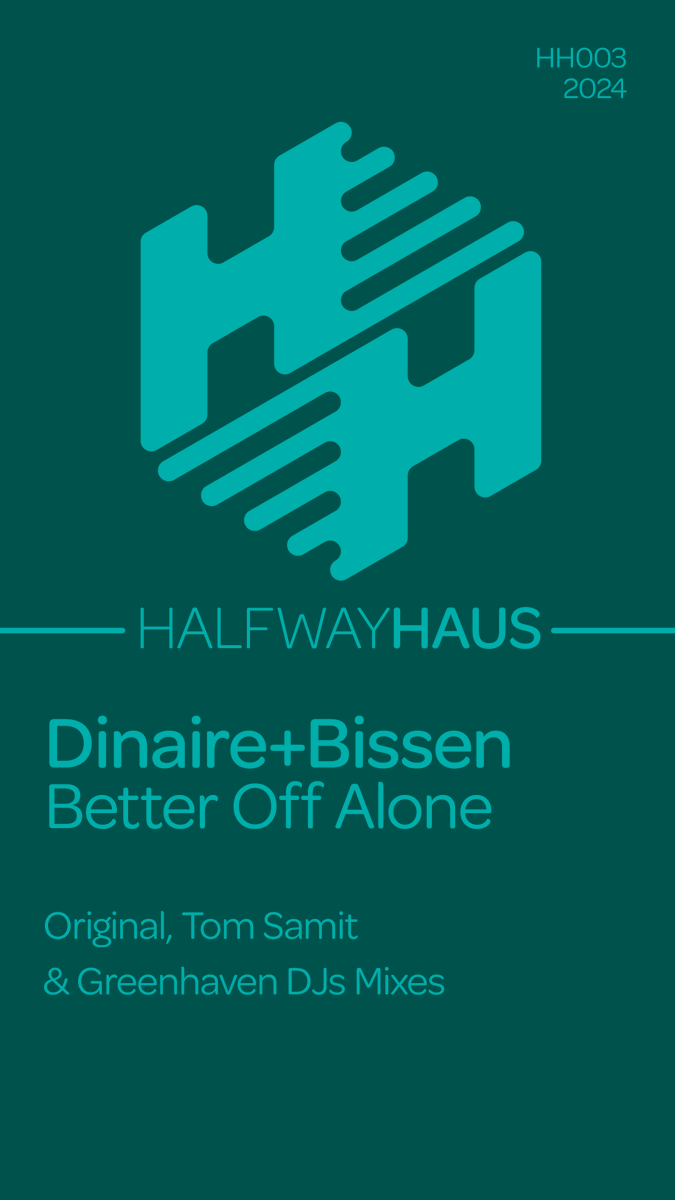 Out everywhere. @DinaireBissen - Better Off Alone on @ThisHalfwayHaus Music. With incredible remix duties by @greenhavendjs and Tom Samit. Hope you are as excited as we are ! #MelodicHouse #trancefamily #edm #lostepisode