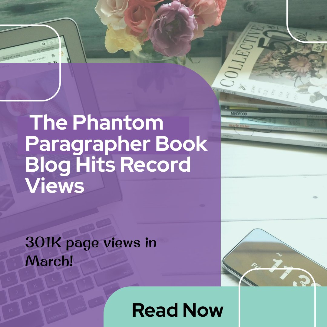 beau_angelnz's tweet image. &quot;Overwhelmed with joy! 🥺 Just hit a record-breaking 301,516 page views on my blog for March! 😭 Never imagined this milestone possible! Thank you all for the incredible support! 🙌📚 #ThePhantomParagrapher #BookReviewBlog #NZGeekChic&quot;
