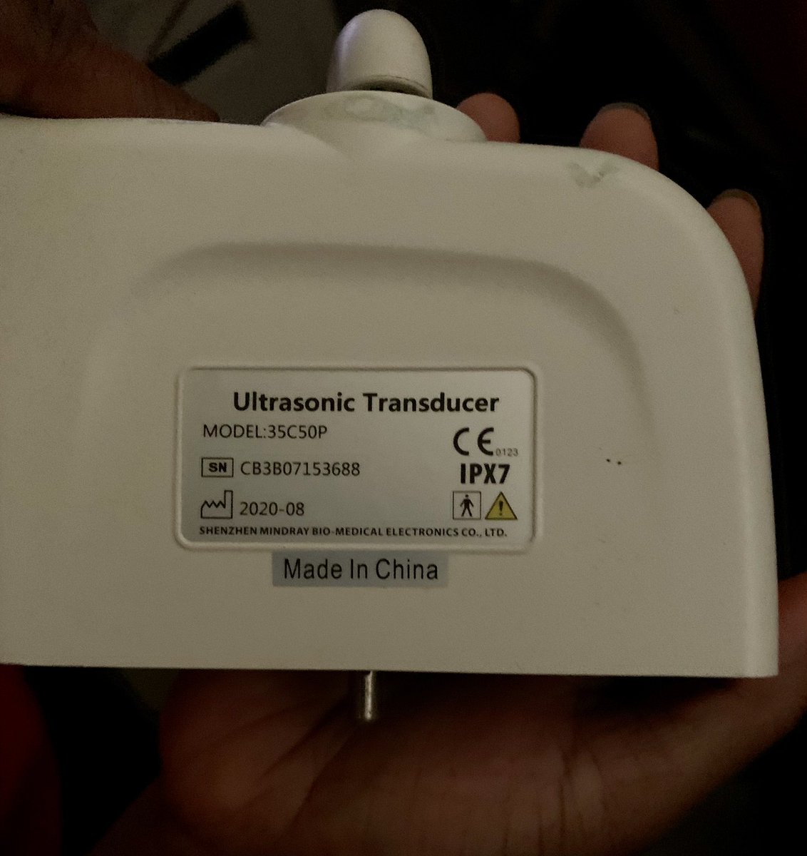 Can anyone help?

Looking for a transducer for a Mindray DC-30 (35C50P)

Chikwawa District Hospital serves 1/2 million people and only probe is broken - radiographer is struggling to see anything.

Does anyone have a spare or refurbished or even new one they could help us with?🙏